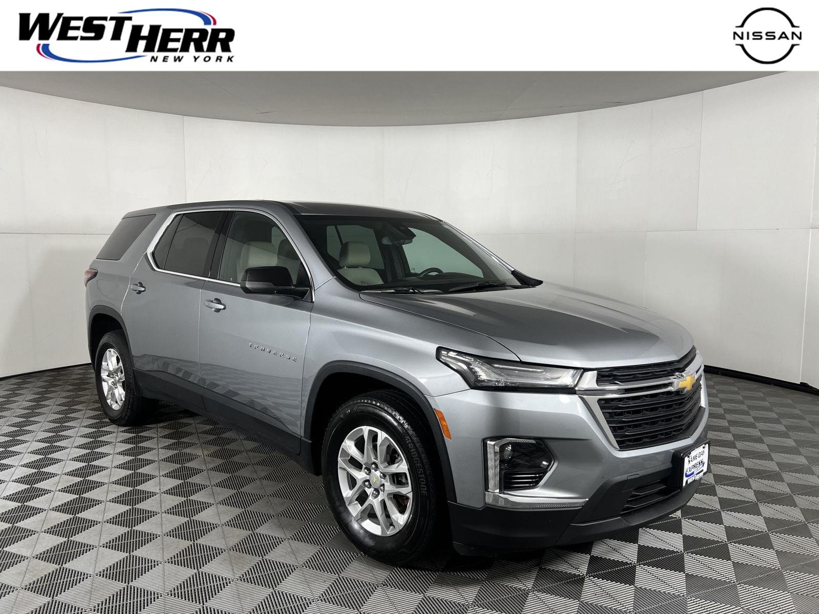 Used 2023 Sterling Gray Metallic Chevrolet LS image 1
