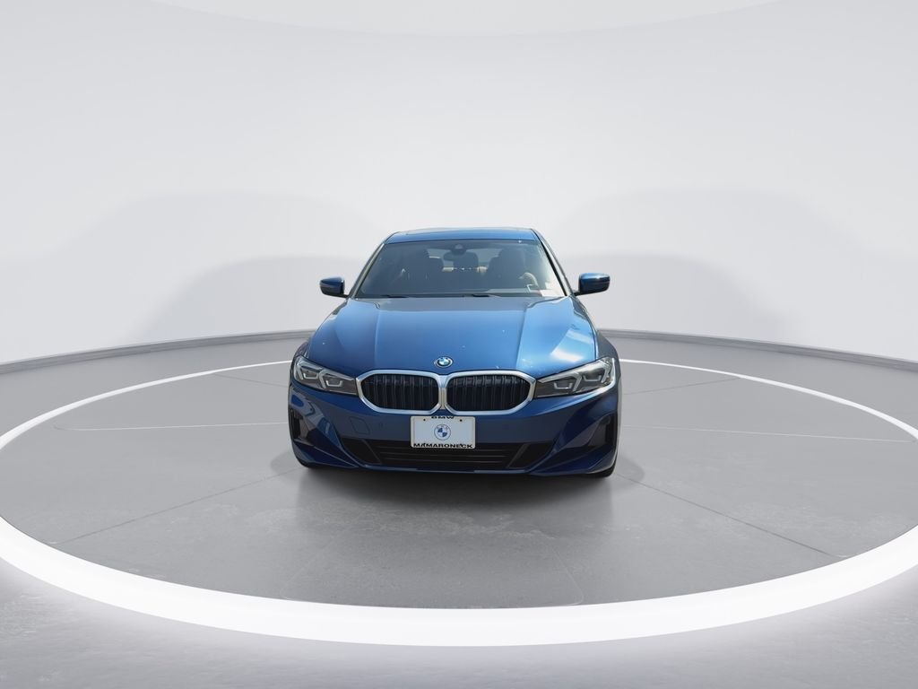 Certified Used 2023 Blue Metallic BMW 330e xDrive image 3