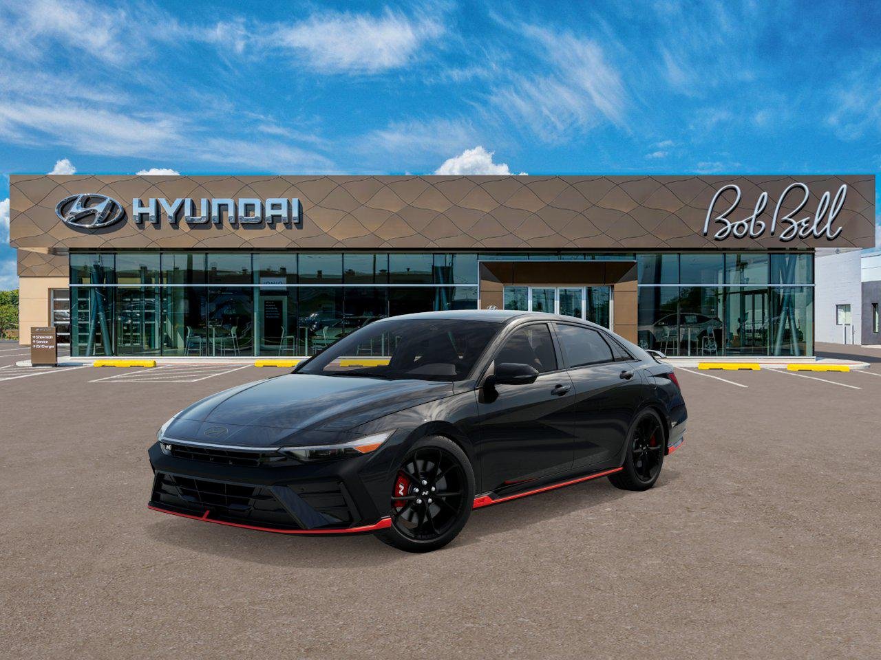 New 2026 Abyss Black Hyundai Base image 1