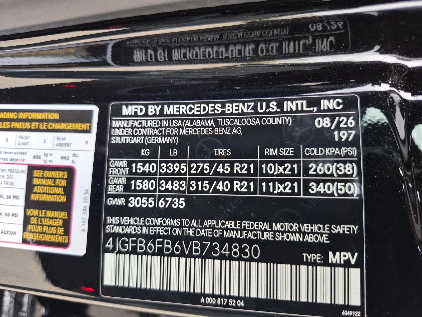 New 2027 Obsidian Black Metallic Mercedes-Benz GLE 450 image 37