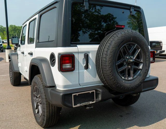 New 2026 Bright White Clearcoat Jeep Sport S image 7