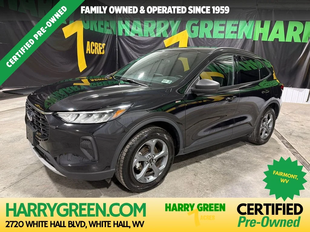Certified Used 2025 Agate Black Metallic Ford ST-Line image 1