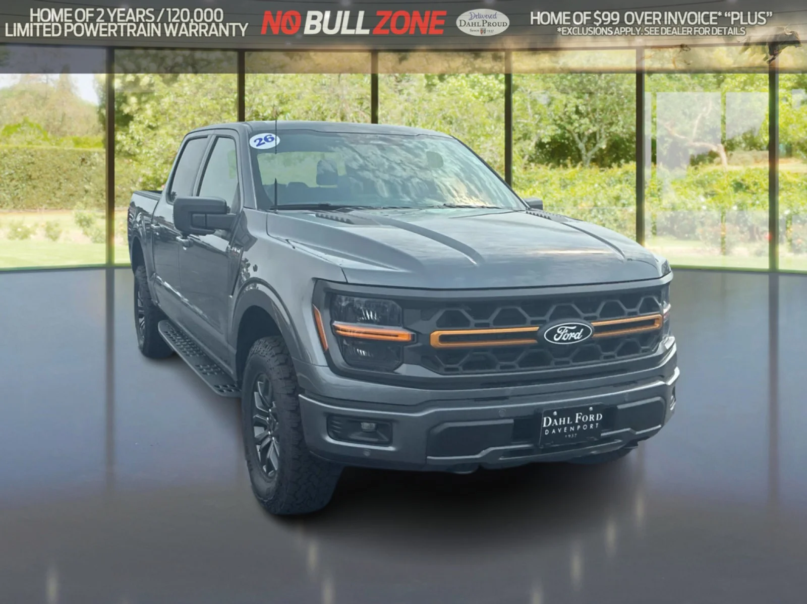 New 2026 Carbonized Gray Metallic Ford Tremor® image 7