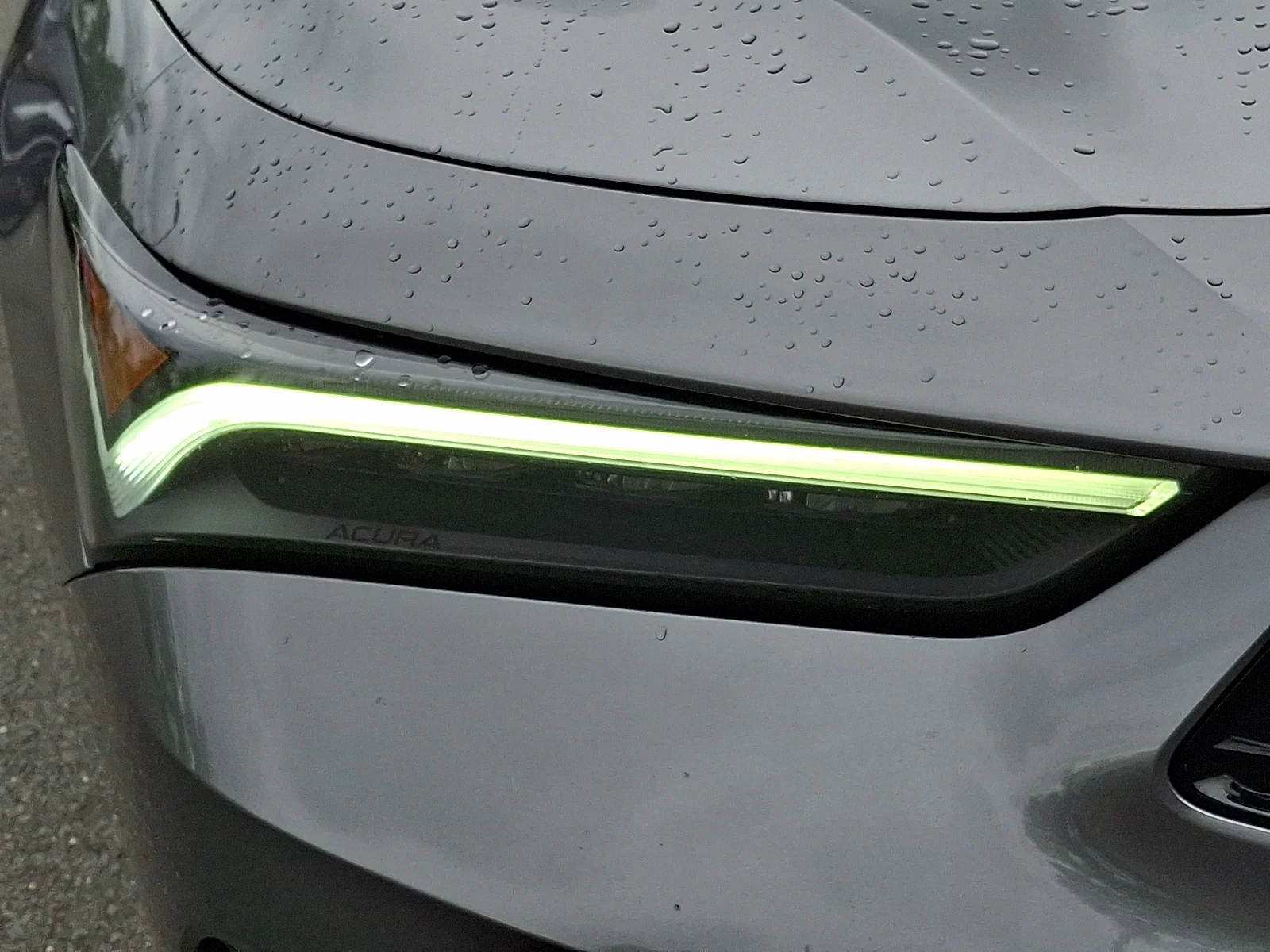 Certified Used 2024 Liquid Carbon Metallic Acura A-SPEC TECH image 9