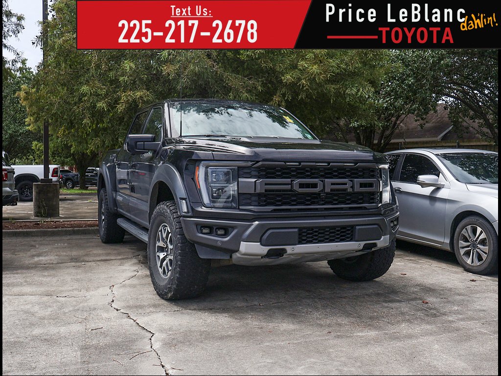 Used 2022 Agate Black Ford Raptor image 1