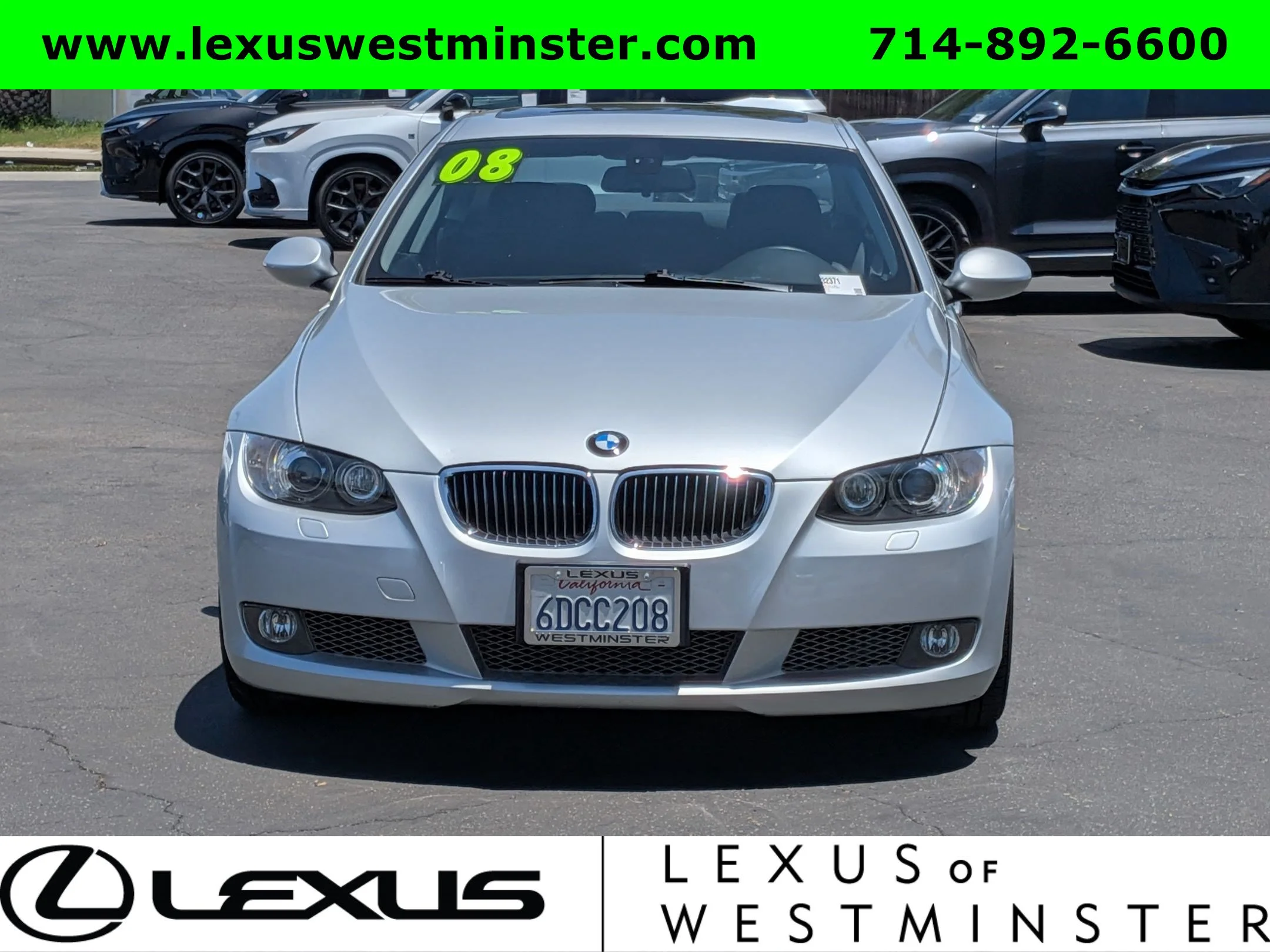 Used 2008 Silver BMW 335i image 2
