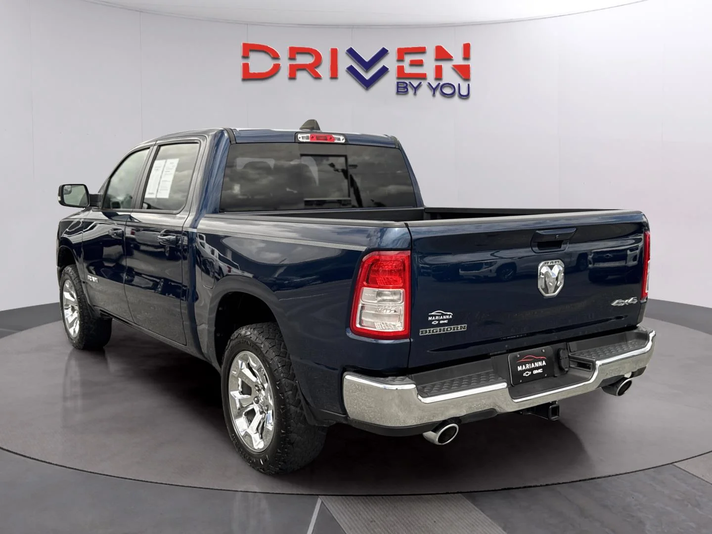 Used 2022 Patriot Blue Pearlcoat Ram Big Horn image 3