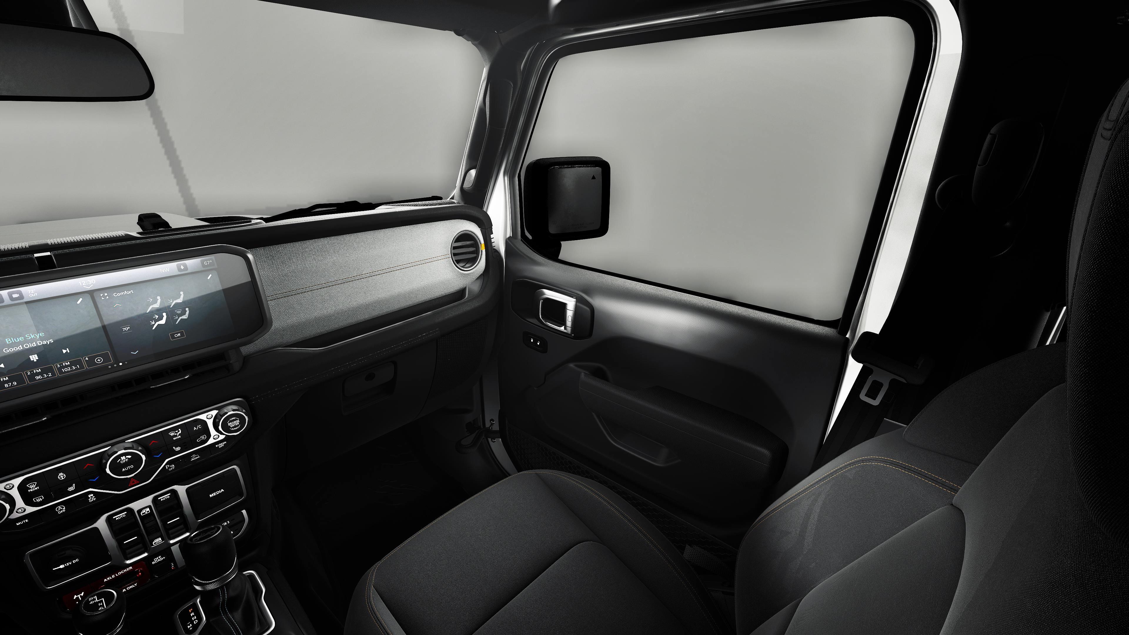 New 2027 Bright White Clear-Coat Paint Jeep Willys image 7