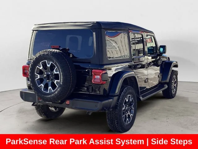 New 2026 Black Clearcoat Jeep 4-DOOR SAHARA image 6