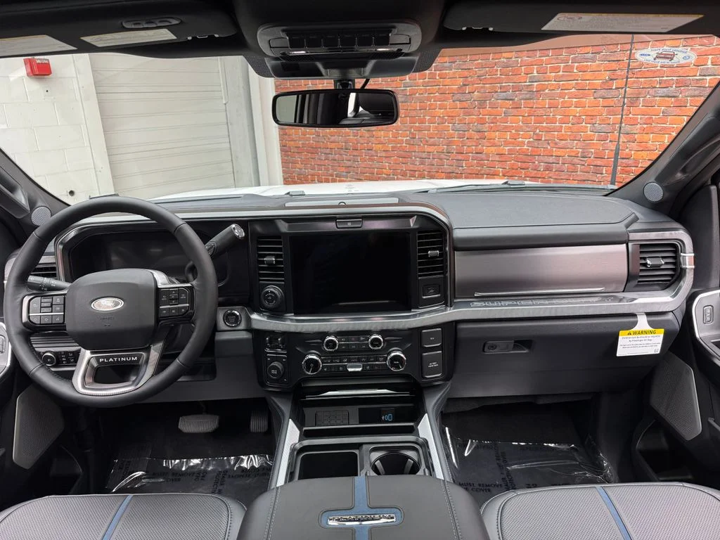 New 2026 Star White Metallic Tri-Coat Ford F-350® Platinum® image 13