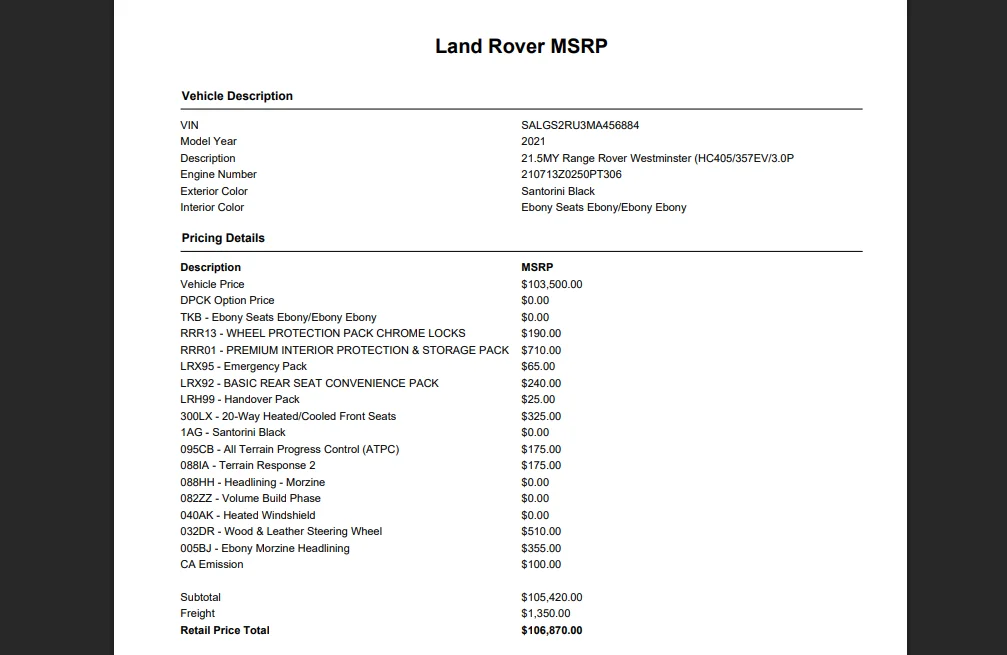 2021 Land Rover Range Rover HSE Wesminster - Photo 3