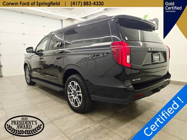 Certified Used 2025 Agate Black Metallic Ford Active image 4