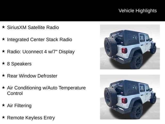 Used 2021 White Jeep Sport Altitude 4x4 image 7