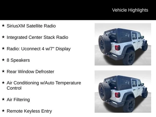 Used 2021 White Jeep Sport Altitude 4x4 image 7