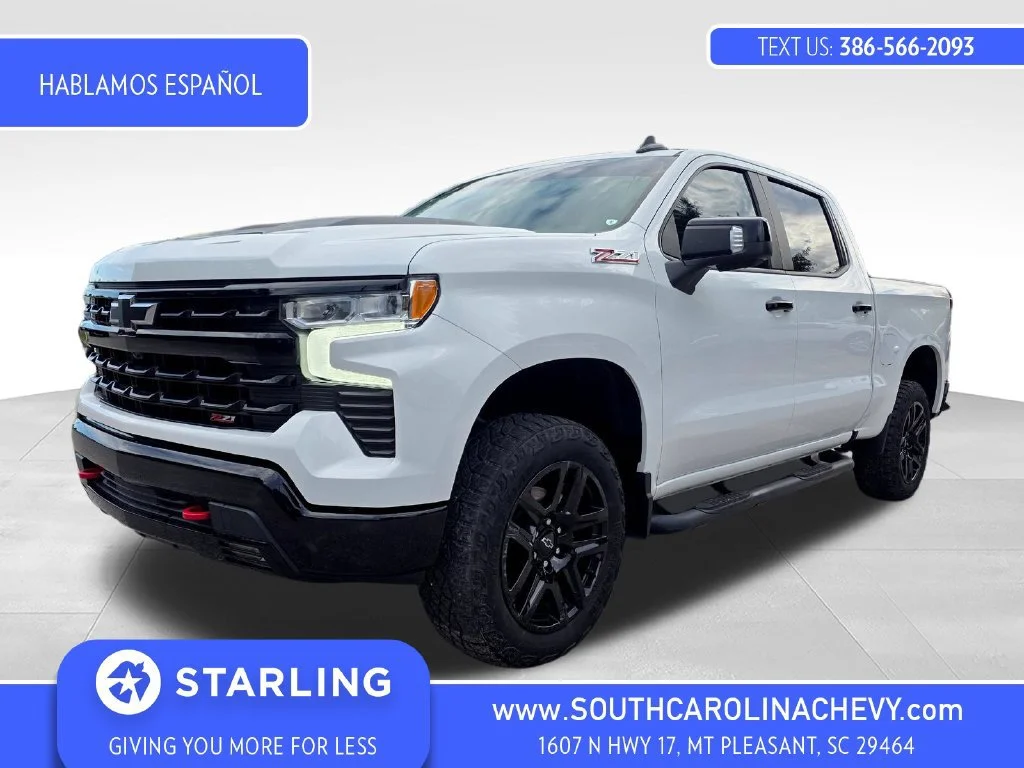 Used 2023 SUMMIT WHITE Chevrolet LT Trail Boss image 1