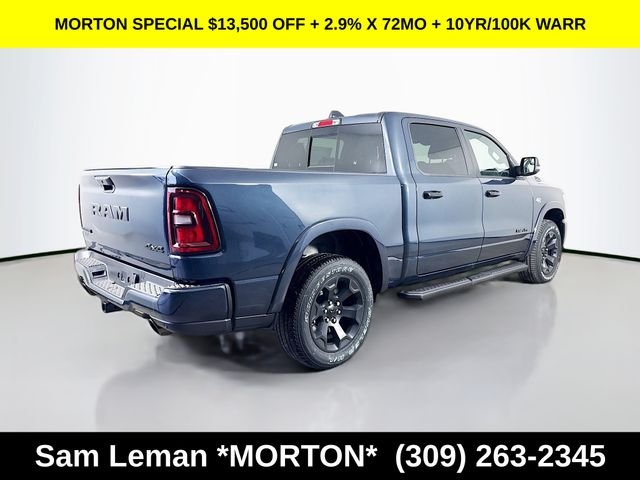 New 2026 Forged Blue Metallic Exterior Paint Ram Big Horn/Lone Star image 7