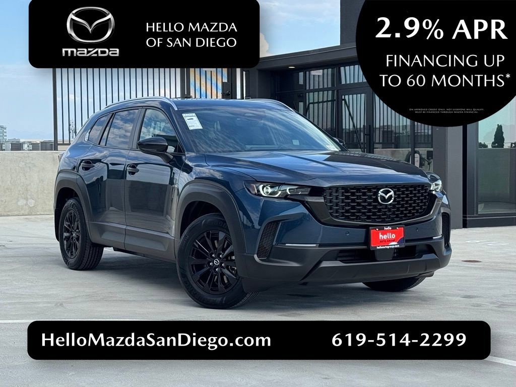 New 2026 Ingot Blue Metallic Mazda Preferred AWD image 1