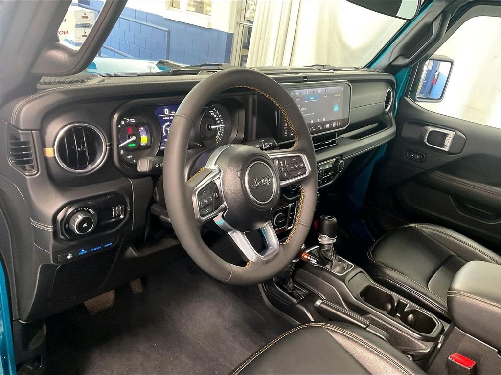 Used 2024 Beige Jeep Sahara 4xe image 8