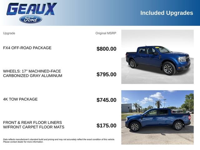 Used 2024 Blue Ford Lariat image 5