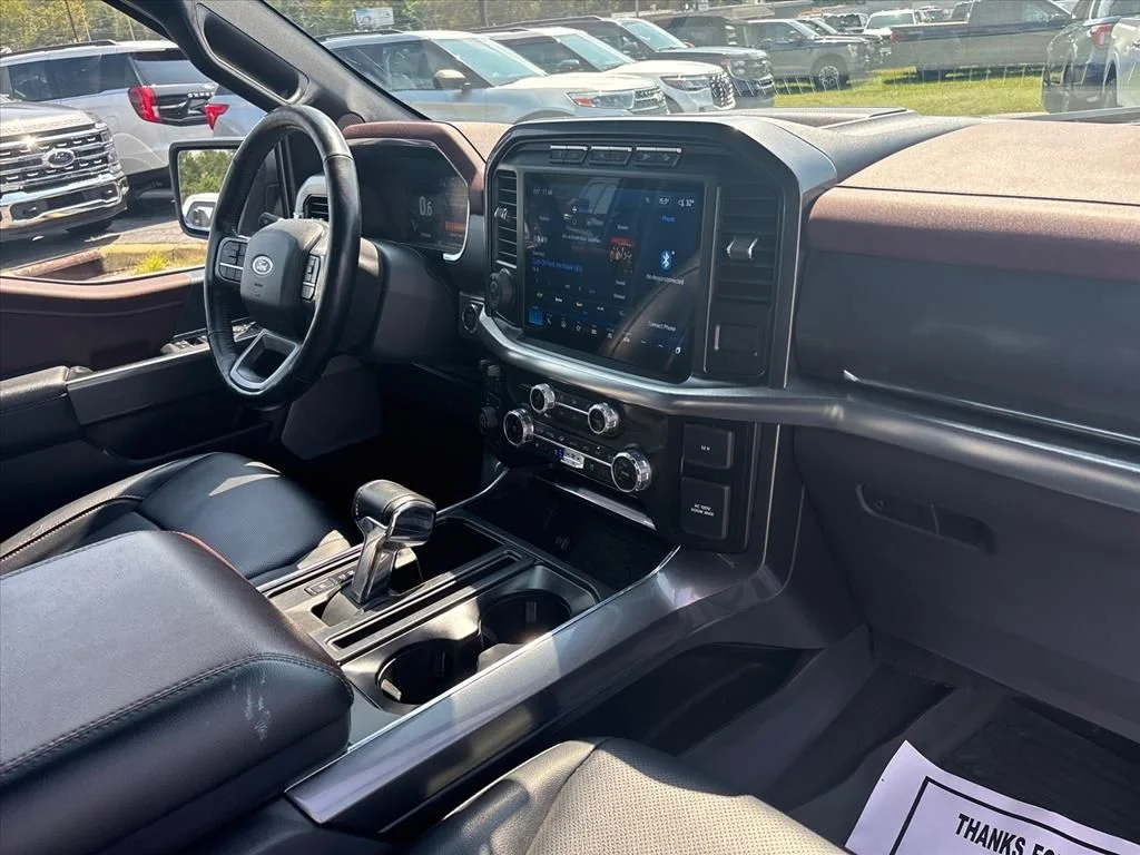 Certified Used 2023 Carbonized Gray Metallic Ford Lariat image 14