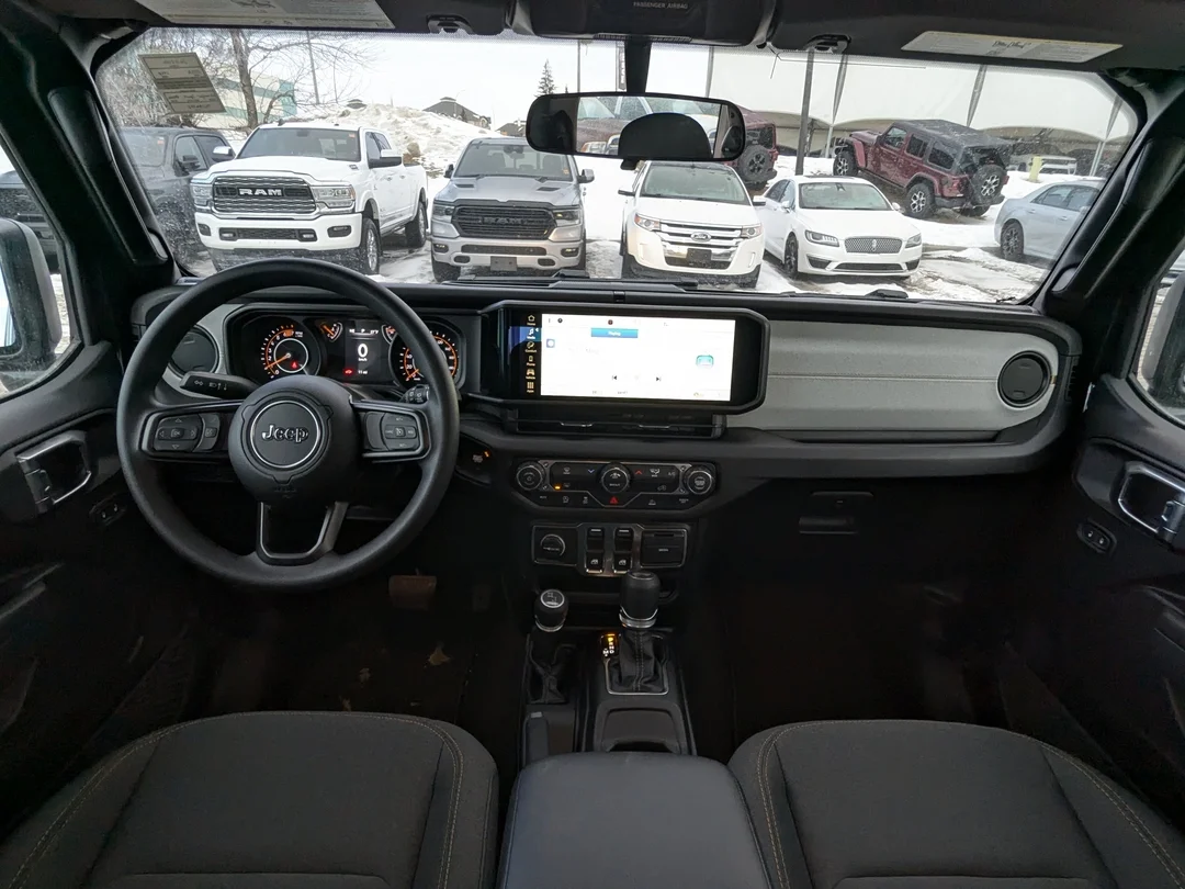 New 2026 Black Jeep Sport - - 4x4 - 2.0L Turbo Engine - 12.3 Uconnect 5 Display - Black Freedom Hardtop & More! image 23