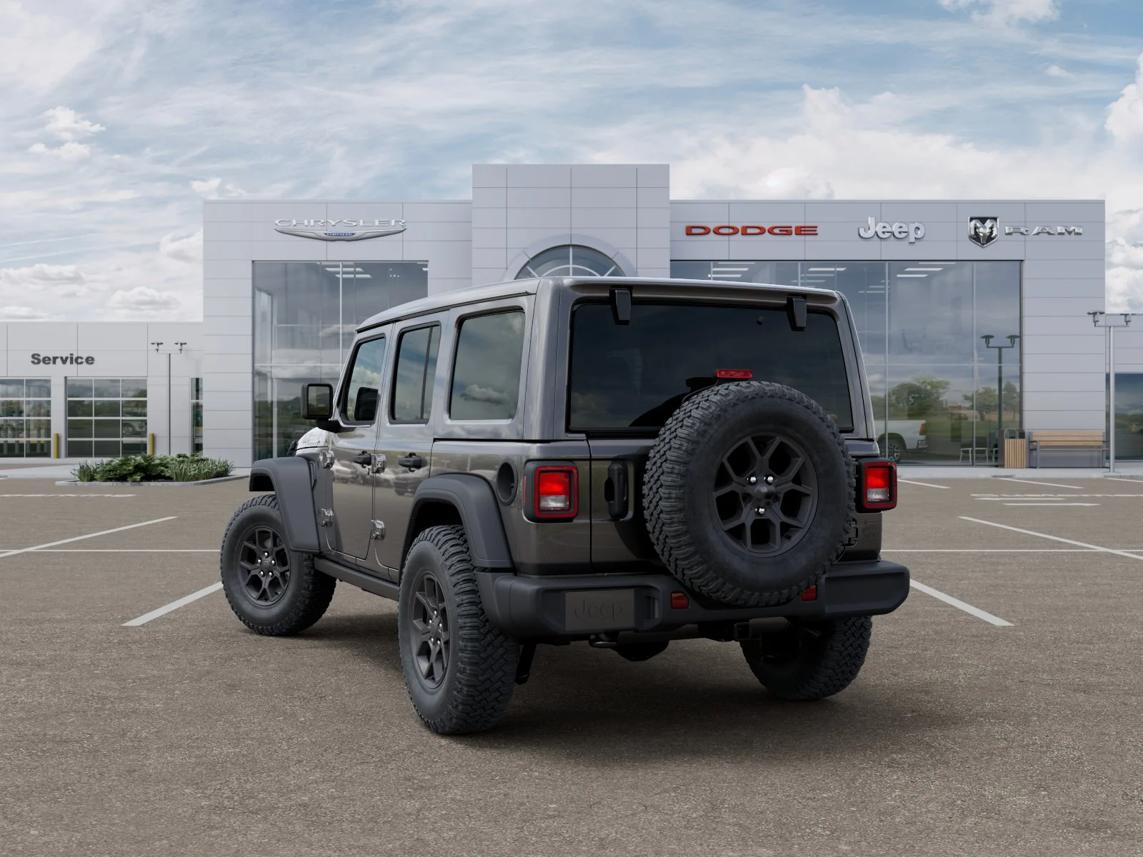 New 2026 Granite Crystal Metallic Clearcoat Jeep Willys image 29