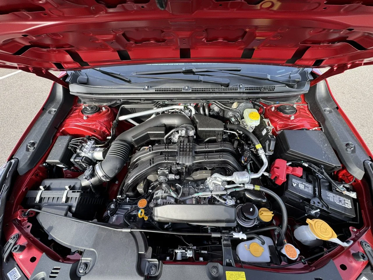 New 2026 Lithium Red Pearl Subaru Premium image 47
