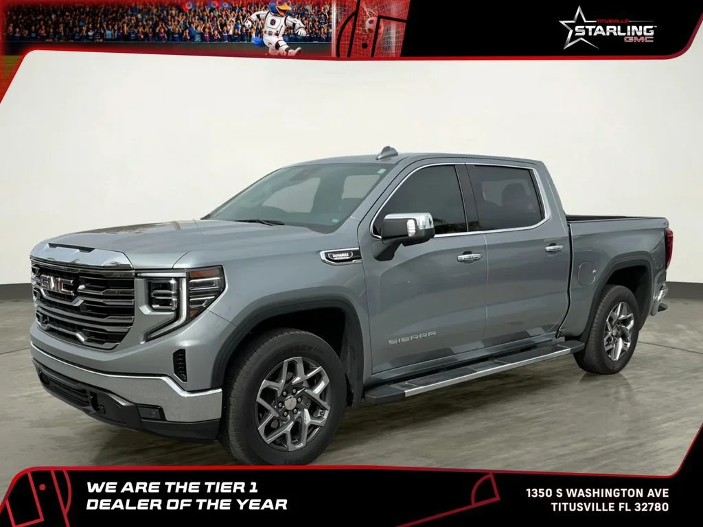 New 2026 Sterling Metallic GMC SLT image 1