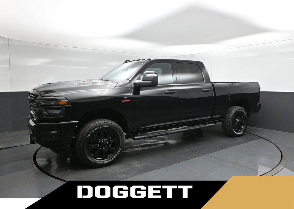 New 2026 Diamond Black Crystal Pearlcoat RAM Tradesman image 1