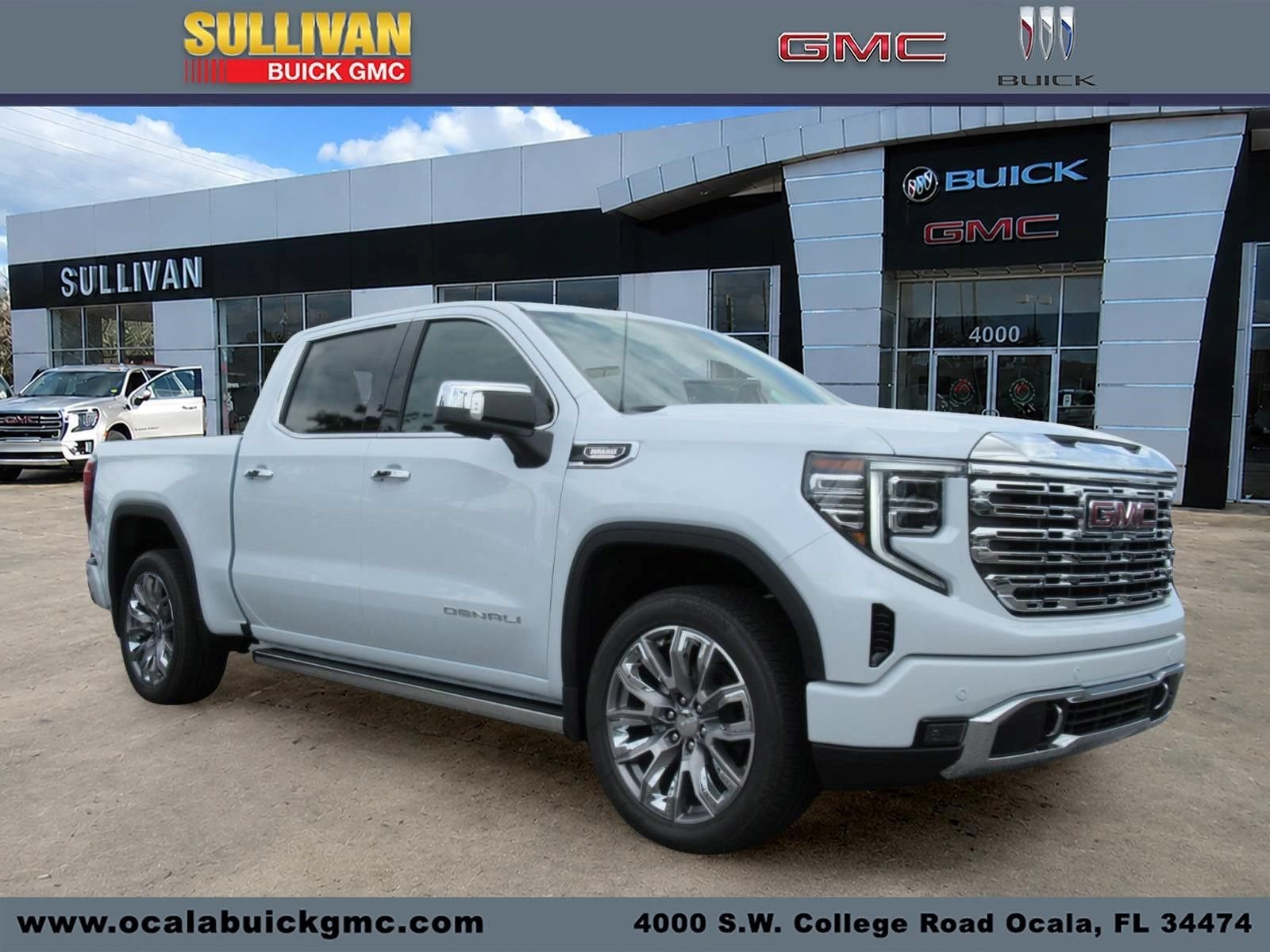 New 2026 Glacier White Tricoat GMC Denali image 1