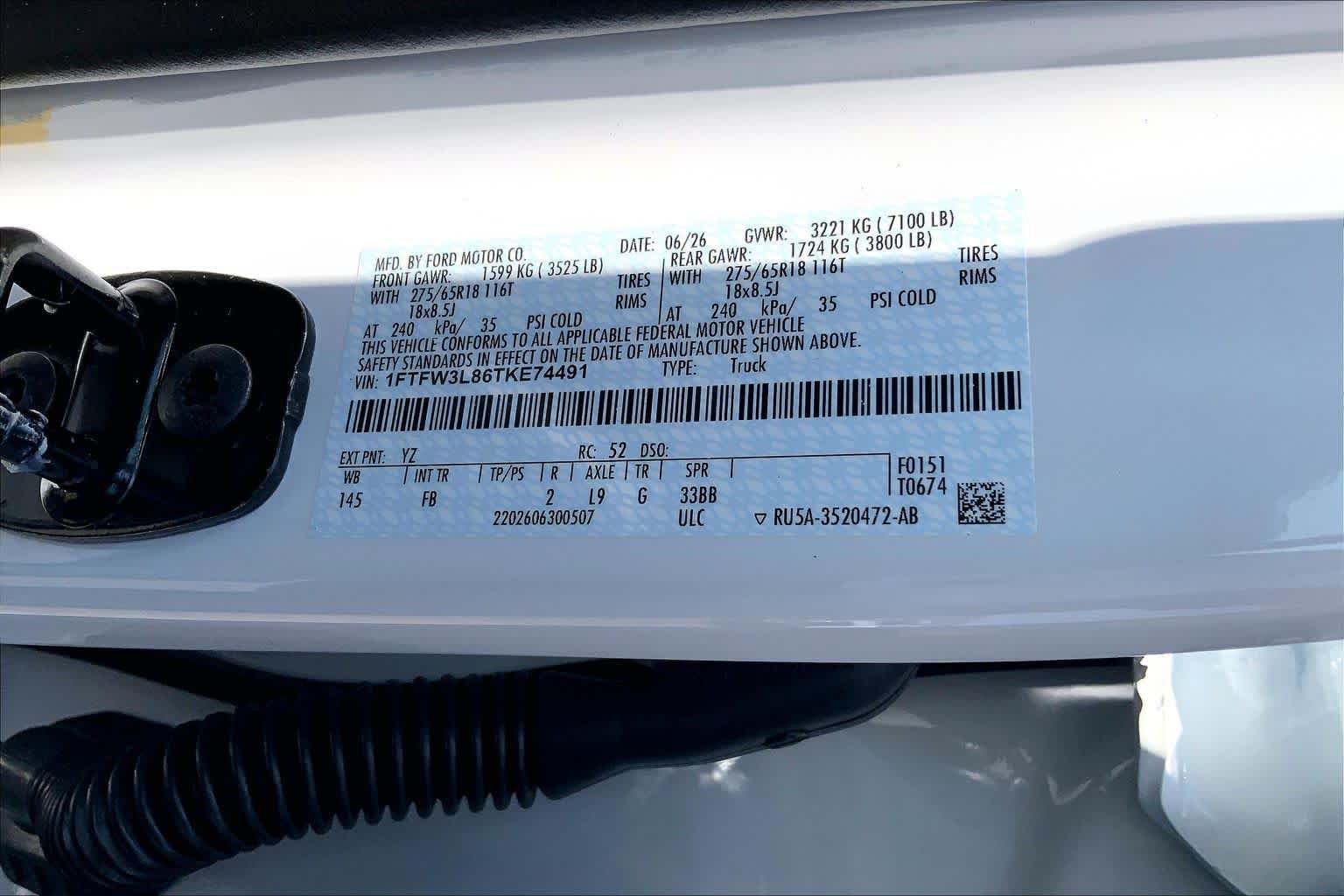 New 2026 Oxford White Ford XLT image 20