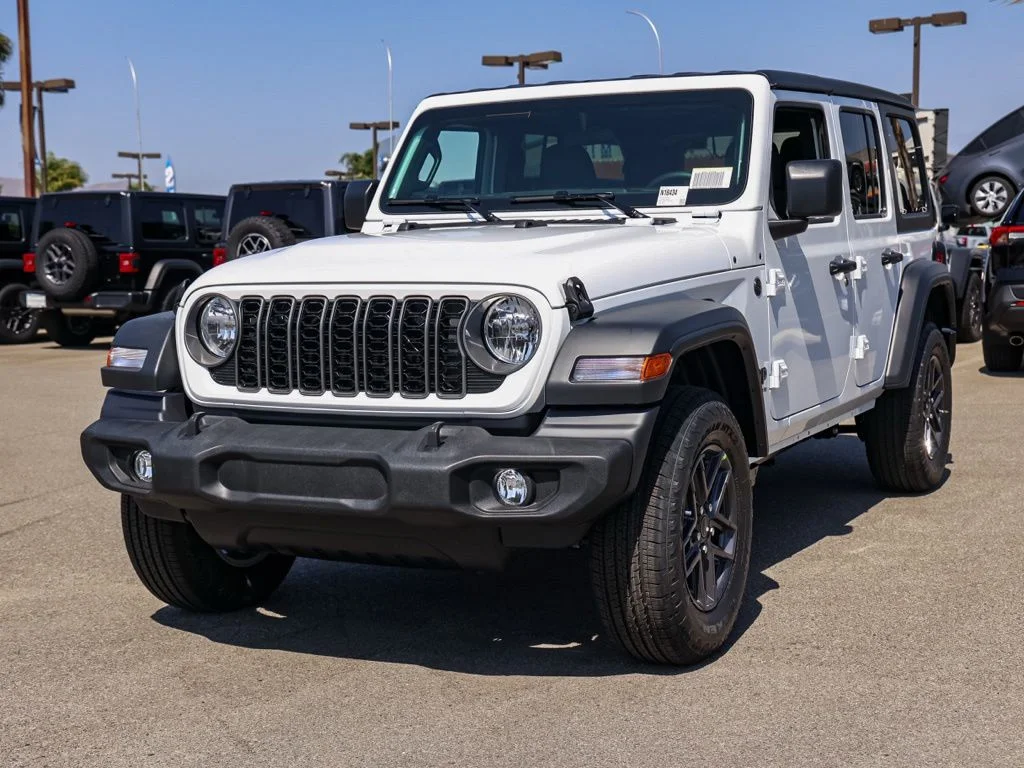 New 2026 Bright White Clear-Coat Exterior Paint Jeep Sport image 8