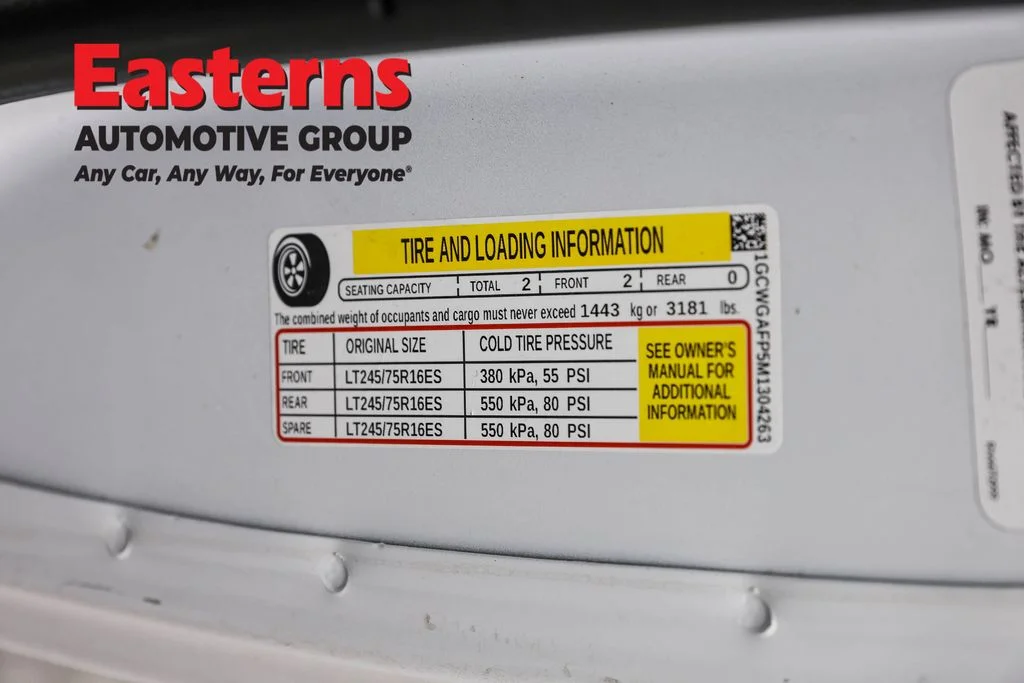 Used 2021 White Chevrolet Work Van image 30