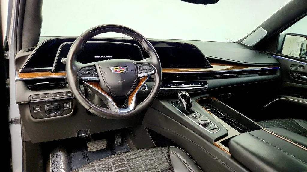 Used 2023 Galactic Gray Metallic Cadillac 4WD 4dr Sport Platinum w/ Brake Kit, Super Cruise & Night Vision image 11
