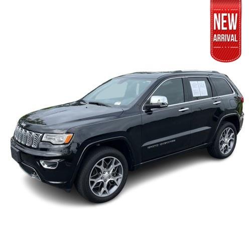 Used 2021 Diamond Black Crystal Pearlcoat Jeep Overland image 1