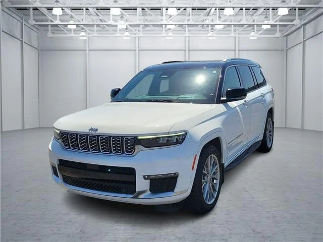 Used 2023 Bright White Clearcoat Jeep Summit 4x4 image 1