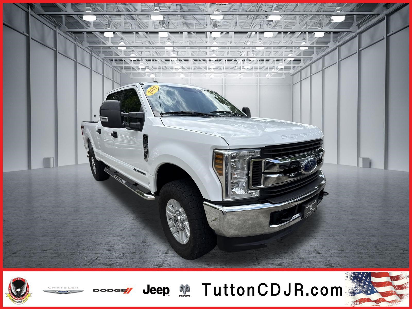 Used 2019 Oxford White Ford XLT image 1