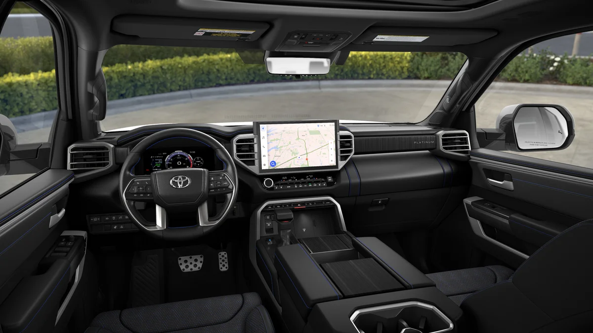 New 2026 Midnight Black Metallic Toyota Platinum image 19