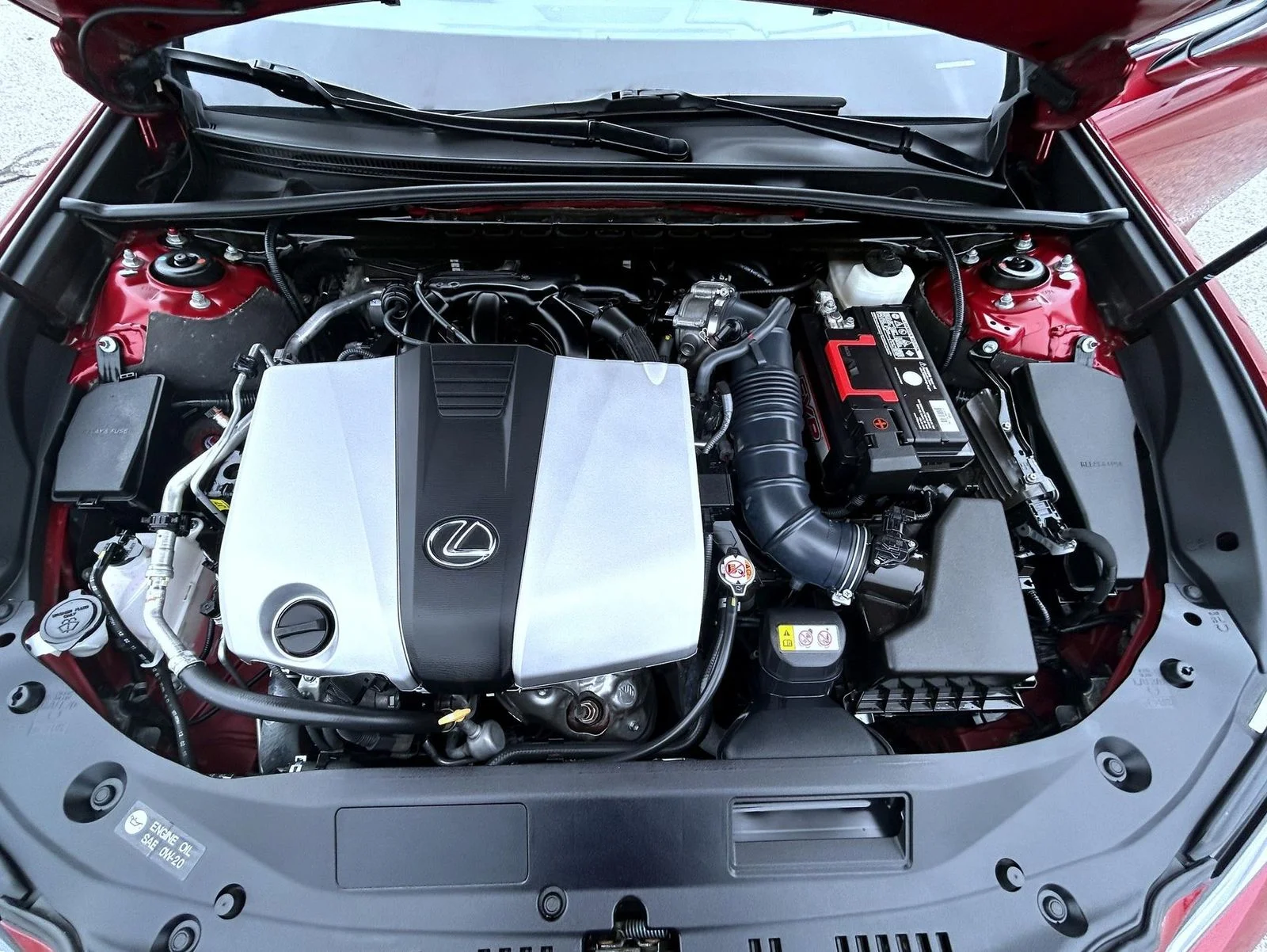 Used 2019 Red Lexus 350 Luxury image 23