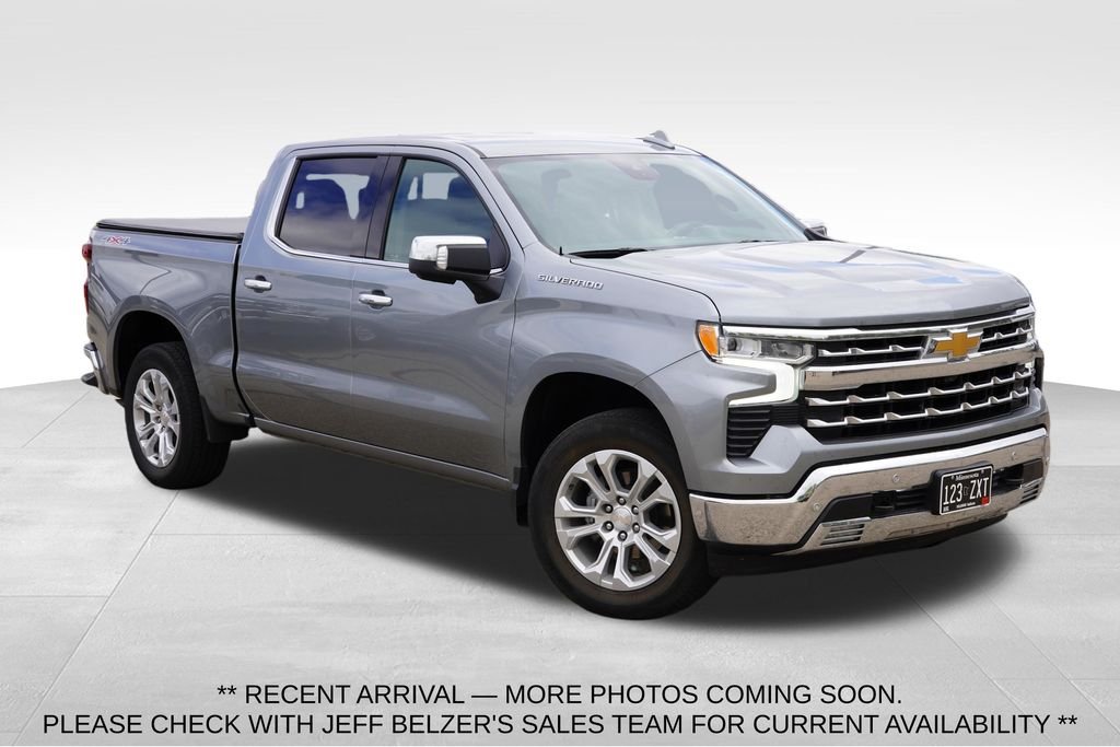 Used 2024 Sterling Gray Metallic Chevrolet LTZ image 1