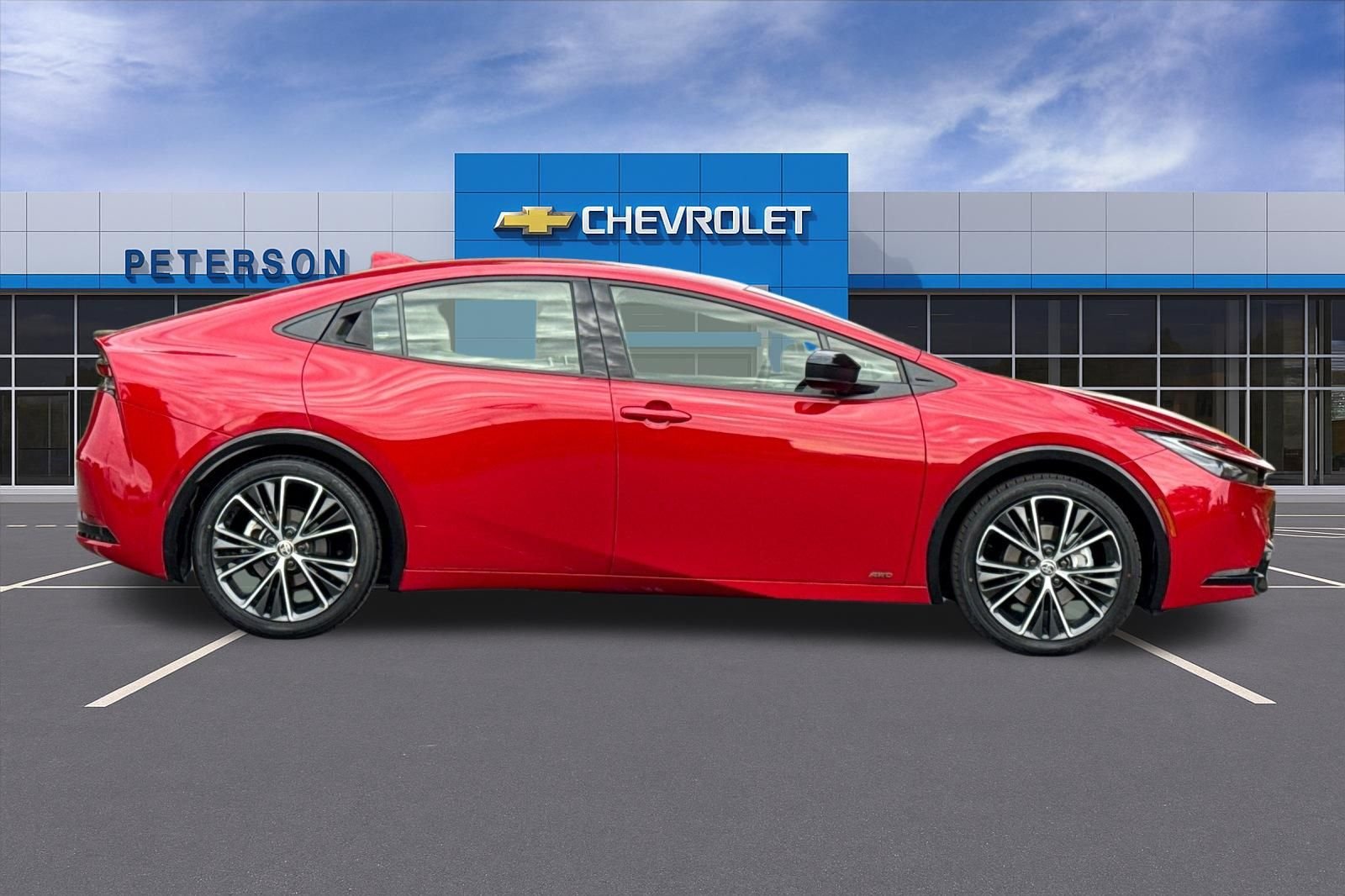 Used 2024 Red Toyota XLE image 3