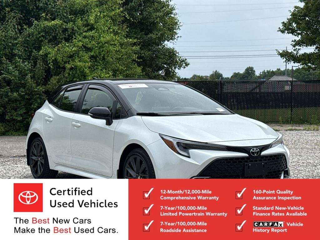 Certified Used 2025 White Toyota XSE image 1