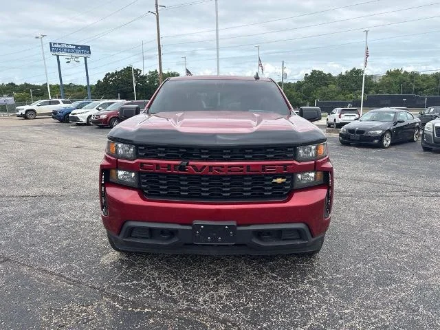 Used 2021 Chevrolet Silverado 1500 Custom with VIN 3GCPYBEK4MG285588 for sale in Kansas City
