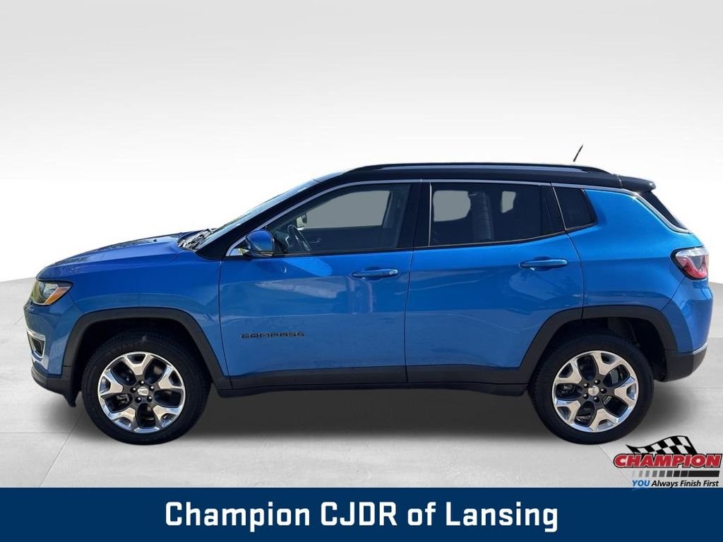 Used 2021 Blue Jeep Limited image 4
