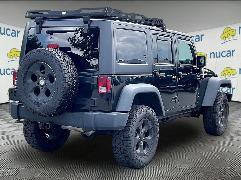 Used 2017 Black Clearcoat Jeep Unlimited Sport image 6