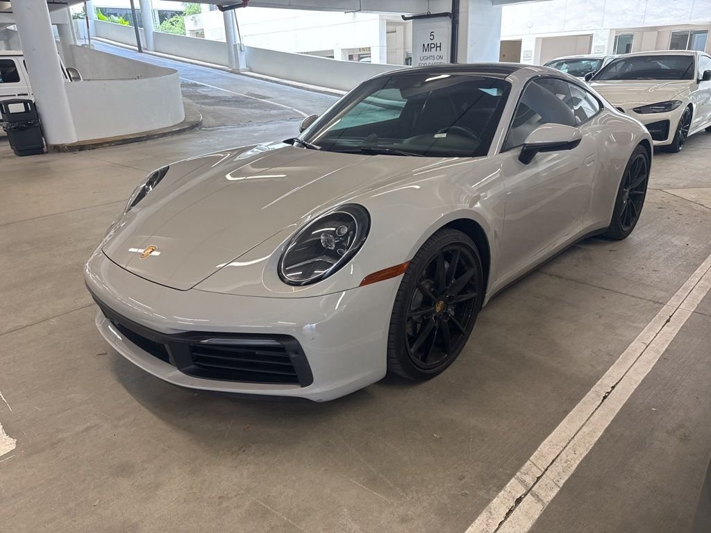 Used 2021 Gray Porsche Carrera image 3