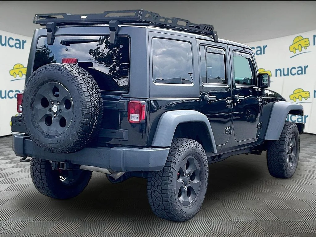 Used 2017 Black Clearcoat Jeep Unlimited Sport image 6