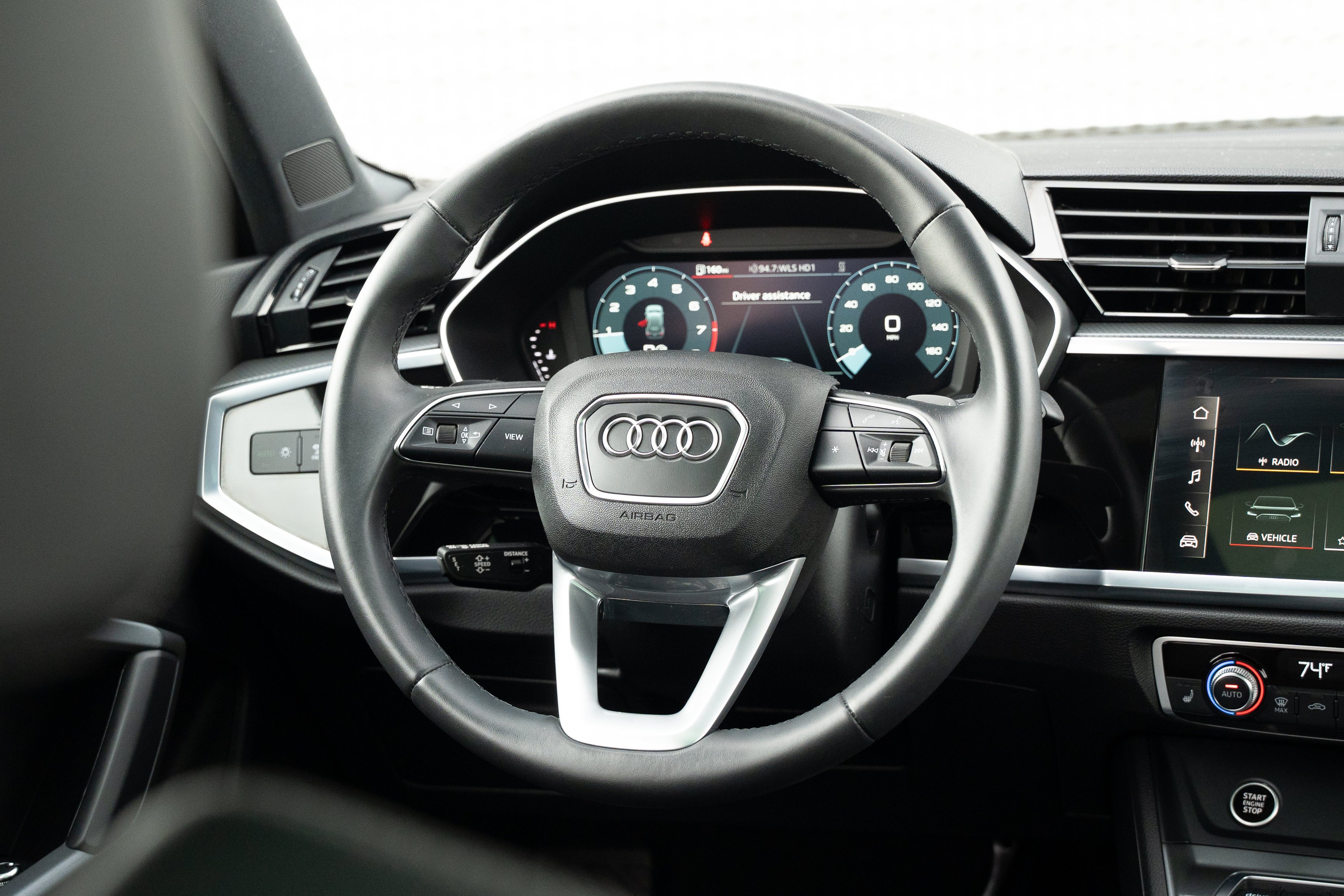 Certified Used 2025 Arkona White Audi S line Premium image 9