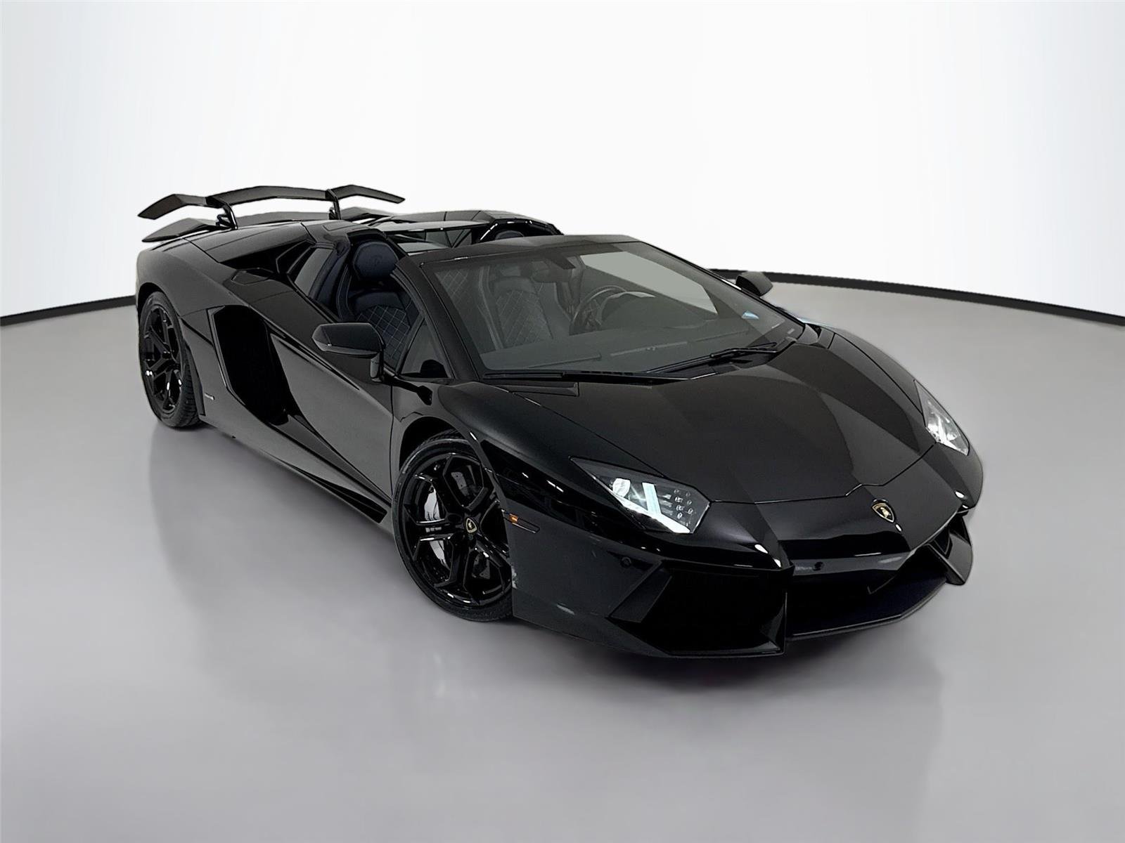 Used 2016 Nero Aldebaran Lamborghini LP 700-4 | Vorsteiner Carbon Wing | Carbon Interior image 44
