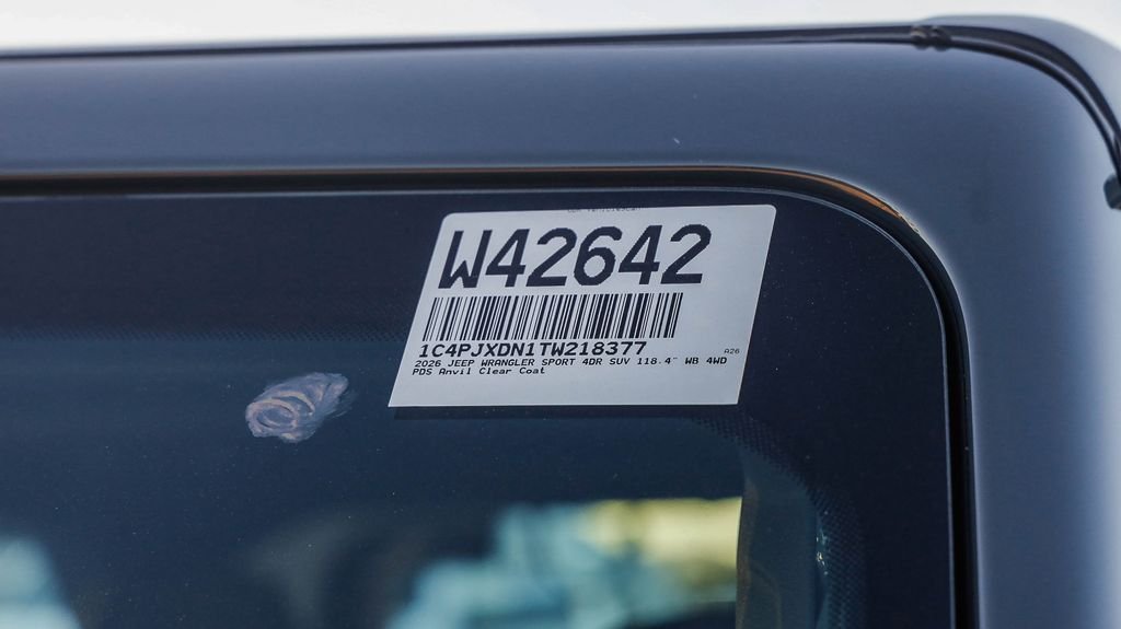 New 2026 Anvil Clear Coat Jeep Sport image 28